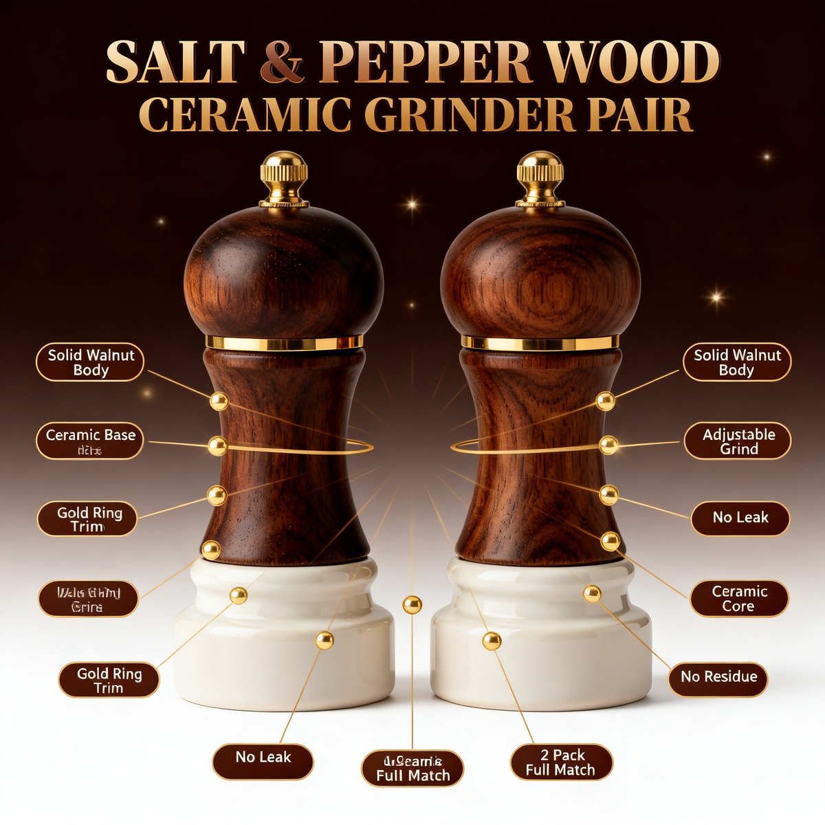 🌿 Where Natural Texture Meets Culinary Craft | Elegant Ceramic Grinder Crafted for Fresh Flavor & Timeless Kitchen Moments