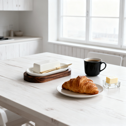 🧈 Elegant Ceramic Butter Keeper | A Refined Dining Essential Designed to Preserve Freshness and Elevate Everyday Breakfast Moments