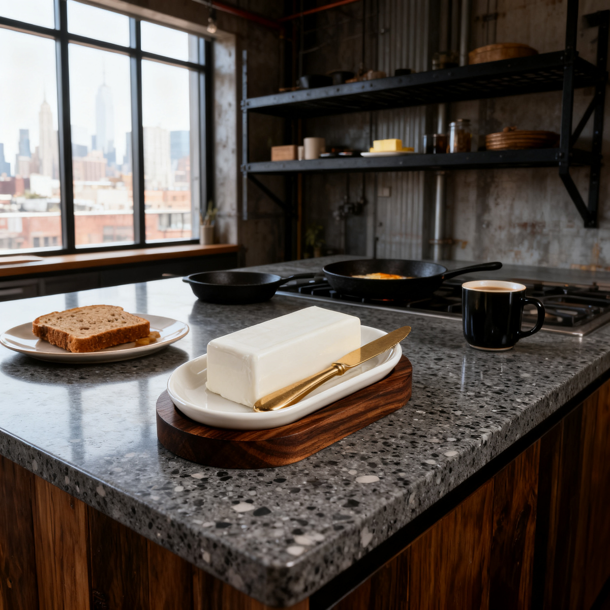 🧈 Elegant Ceramic Butter Keeper | A Refined Dining Essential Designed to Preserve Freshness and Elevate Everyday Breakfast Moments