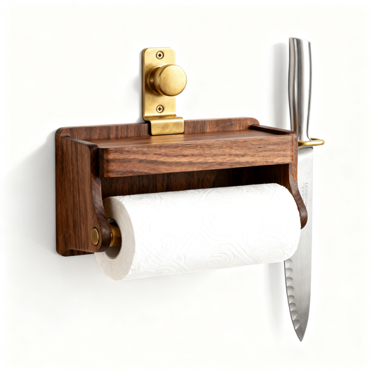 🪵 Natural Wood Kitchen Paper Holder | A Minimal Design Essential Created to Bring Warmth, Organization, and Everyday Elegance Into Modern Spaces