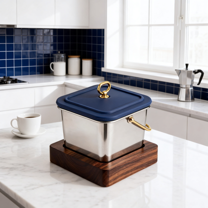 🥣 Premium Stainless Steel Storage Container | A Minimal Kitchen Essential Designed for Cleaner Organization and Everyday Freshness