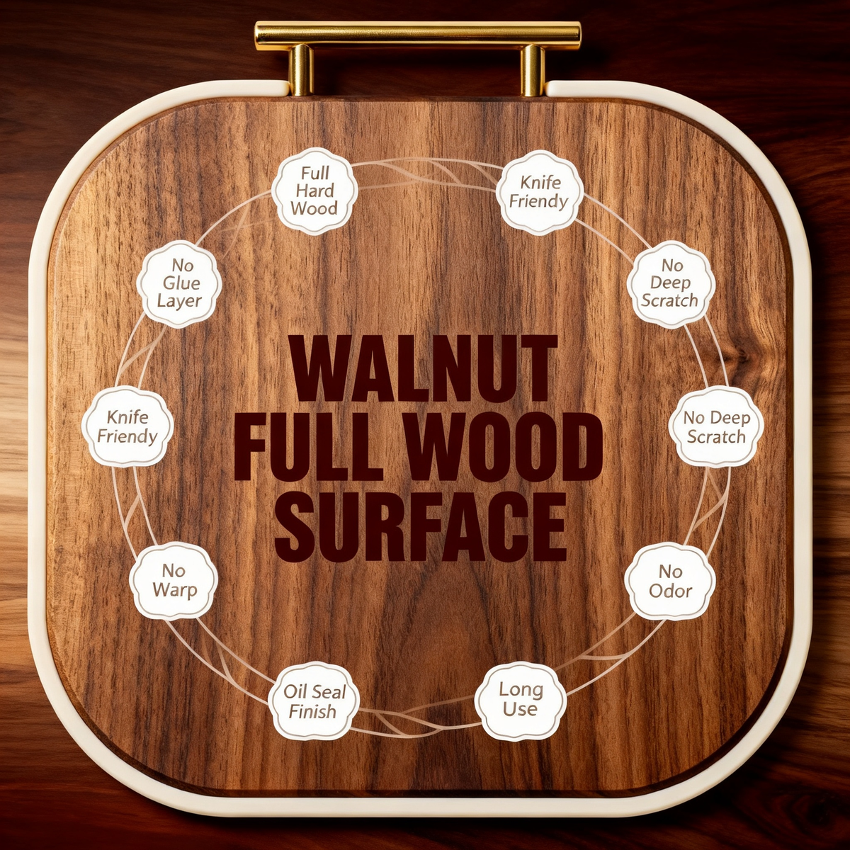 🍃 Natural Wooden Serving Tray | A Timeless Kitchen Accent Designed to Bring Organic Beauty, Functionality, and Warm Dining Moments Into Your Home