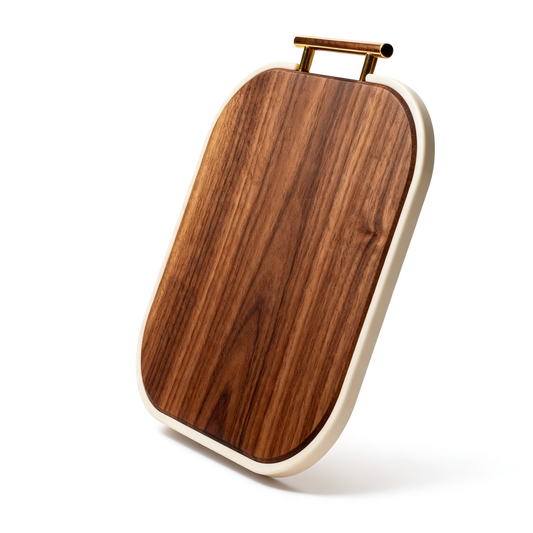 🍃 Natural Wooden Serving Tray | A Timeless Kitchen Accent Designed to Bring Organic Beauty, Functionality, and Warm Dining Moments Into Your Home