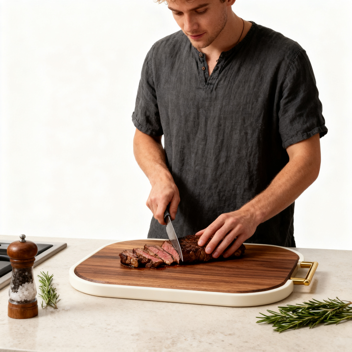 🍃 Natural Wooden Serving Tray | A Timeless Kitchen Accent Designed to Bring Organic Beauty, Functionality, and Warm Dining Moments Into Your Home