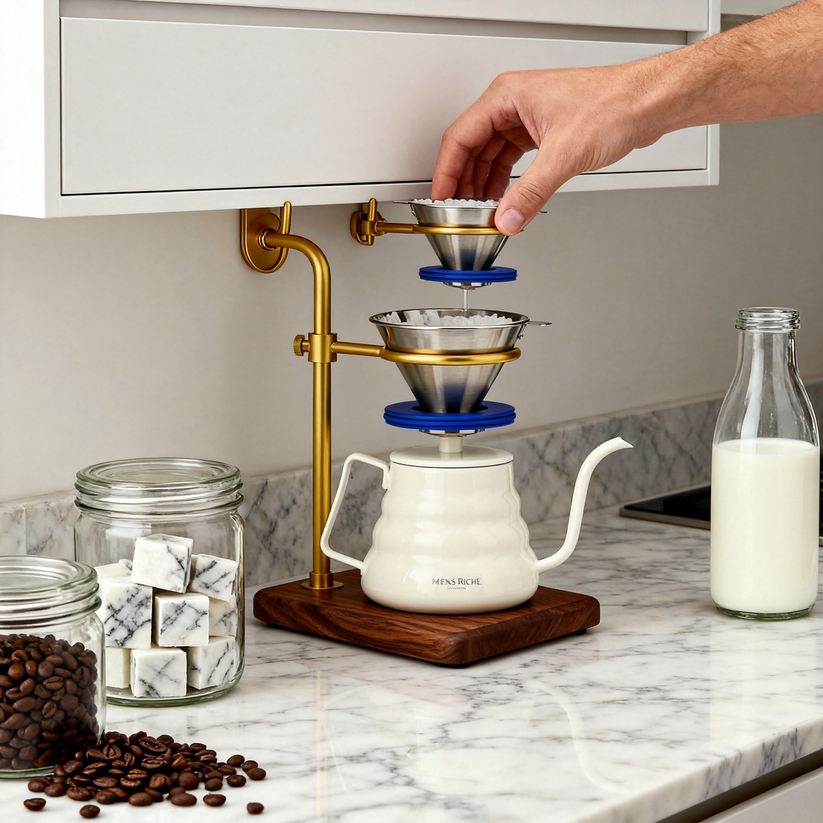 ☕ Ceramic Pour Over Coffee Dripper Set Transform Your Daily Coffee Ritual Into a Moment of Calm and Craft