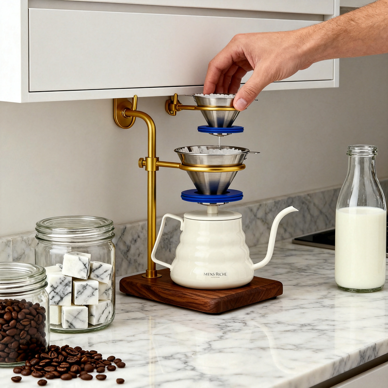 ☕ Ceramic Pour Over Coffee Dripper Set Transform Your Daily Coffee Ritual Into a Moment of Calm and Craft