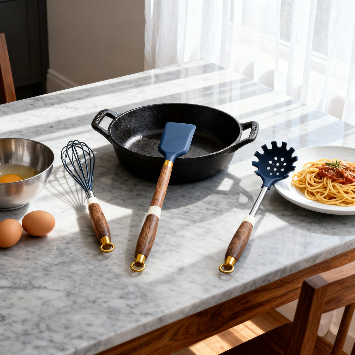 🥄 Wooden Handle Kitchen Utensil Set Bringing Comfort, Craftsmanship, and Everyday Cooking Confidence Into Your Kitchen