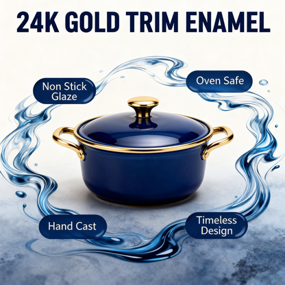 🍲 Royal Blue Elegance, Crafted for Everyday Culinary Moments